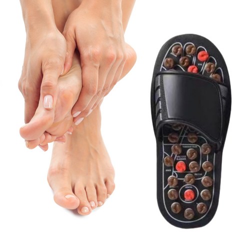 오션어스 건강 지압 슬리퍼 마사지 실내화