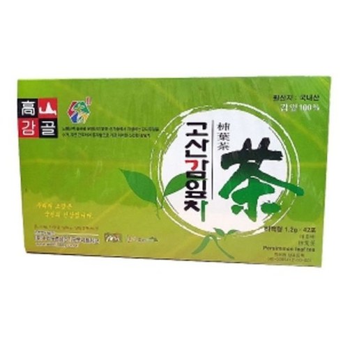 고산감골식품 고산감잎차 42티백 티백 침출차 수국차, 1개