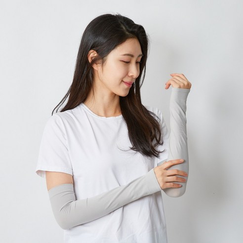 3초쿨 UV 차단 쿨토시 자외선 팔토시 남녀공용 골프 낚시 등산 아웃도어 2p x 3세트, 손목형, 그레이2p(3세트)