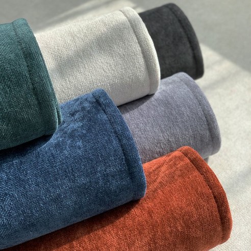 플레인 원형 러그 생활방수 거실 러그 카페트_150cm