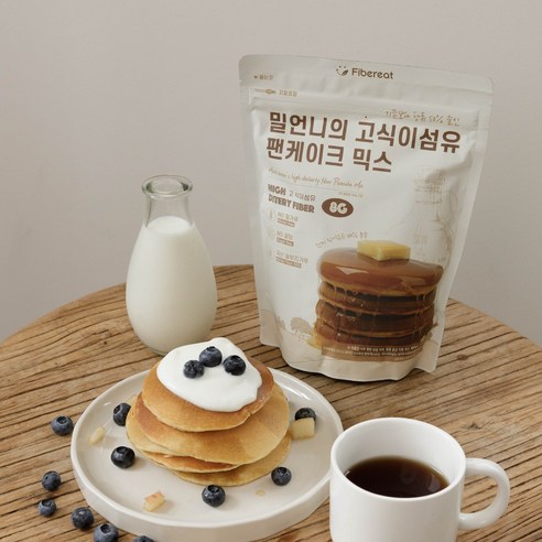 죄책감 없이 즐기는 건강한 달콤함, Fibereat 고식이섬유 팬케이크 믹스