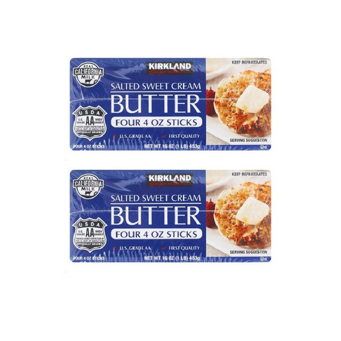 풍미 가득한 일상을 선사하는 커클랜드 솔티드 스위트크림 버터