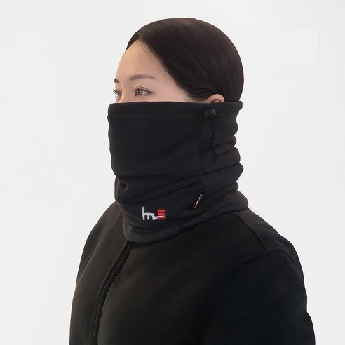 겨울 HMUS 자수 투 톤 넥워머
