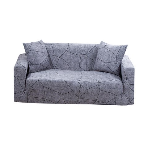 홈 장식 사무실 장식에 대 한 Slipcover Seater 휴대용 탄성 베갯잇, 92 % 폴리 에스터 및 8 % 스판덱스, 2 석 C.