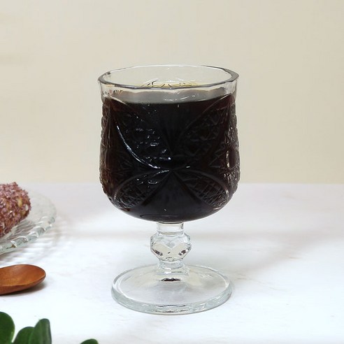멜비유 미니고블렛 감성술잔 185ml, 파피용, 6개