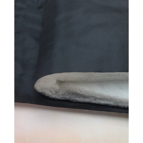 4온스 단면 패딩 솜 블랙 원단 패딩 조끼 베스트 점퍼 안감 원단