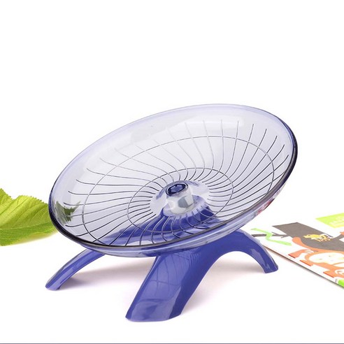 카르노 햄스터용 스마트 크리스탈 휠 쳇바퀴 18cm, 다크 블루, 1개