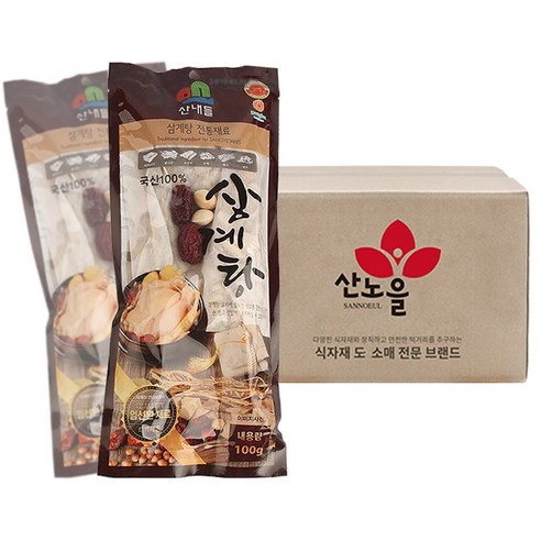 산내들 삼계탕 티백 100g, 1개