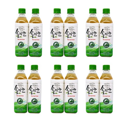 롯데칠성 솔의 눈, 500ml, 6개