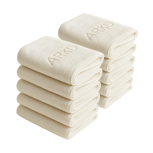 매일 아침 호텔에서 깨어나는 듯한 기분? 아크디 수건이 선사하는 놀라운 변화! 먼지없는수건