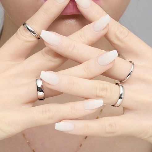 새미쥬얼리 플래티늄 Pt950 라운드형 엥게이지 커플링 예물 웨딩 결혼 백금 반지 2mm-6mm
