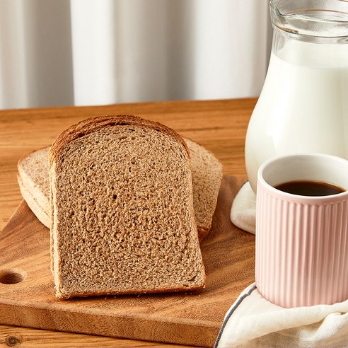 통밀100% 백프로 통밀빵, 건강한 아침 식사
