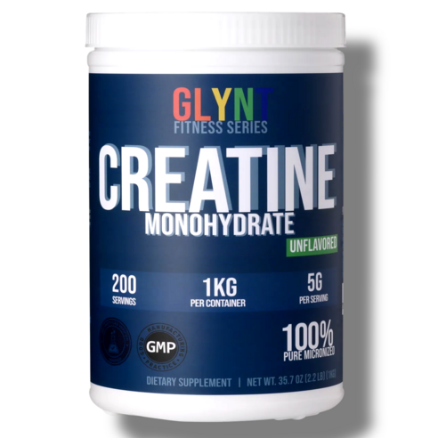 [본사직영 3일 직배송] 미분화 크레아틴 모노하이드레이트 from GLYNT Nutrition series, 2개, 1kg