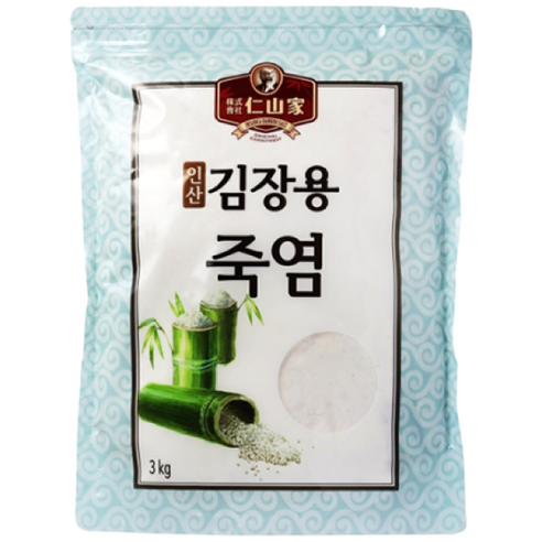 인산가 1회 김장용죽염 3kg (사은품) 건빵+천마차+커피믹스