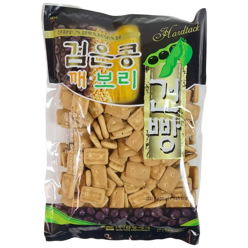 금풍 검은콩 깨 보리건빵 400g (무료배송) 금풍제과