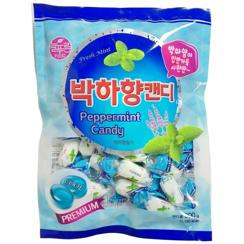 늘푸른식품 박하향캔디 300g x 5개 (무료배송), 300g, 5개