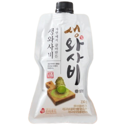 주비푸드 자연에서 갈아만든 생와사비 230g
