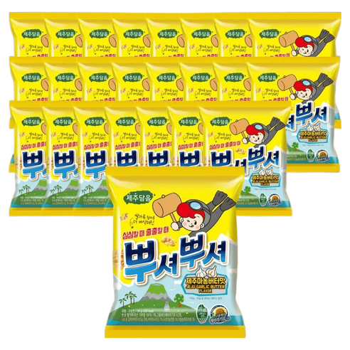 오뚜기 뿌셔뿌셔 제주마농버터맛 90g 더바삭해진, 24개, 90g