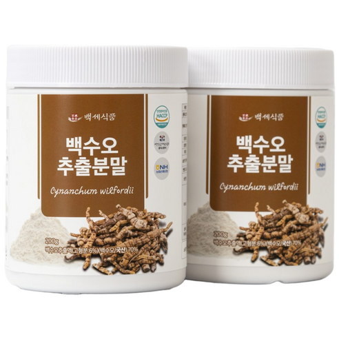 국내산 백수오 추출분말 200g HACCP 인증제품