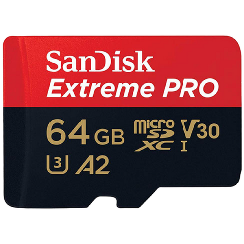 샌디스크 Extreme Pro microSDXC 정품 메모리, 64GB, 1개