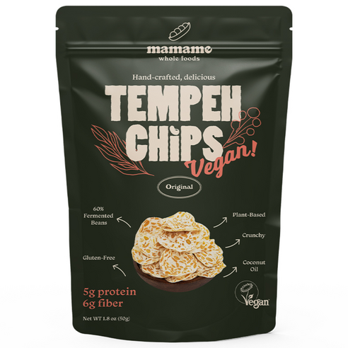 마마메 템페 칩스 오리지널 50g, 1개, 50g