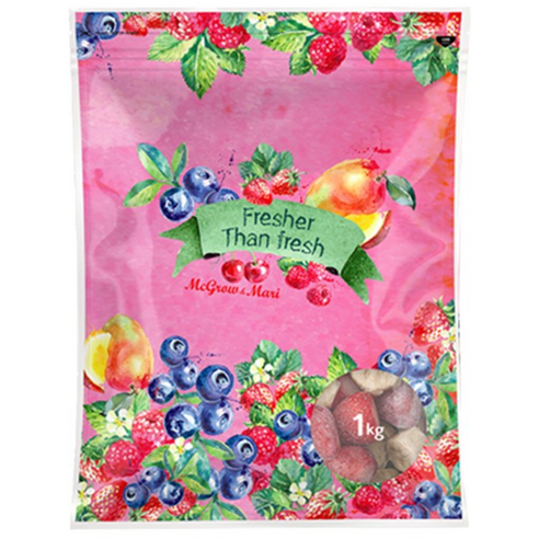 맥그로우앤마리 냉동 딸기바나나, 1개, 2kg