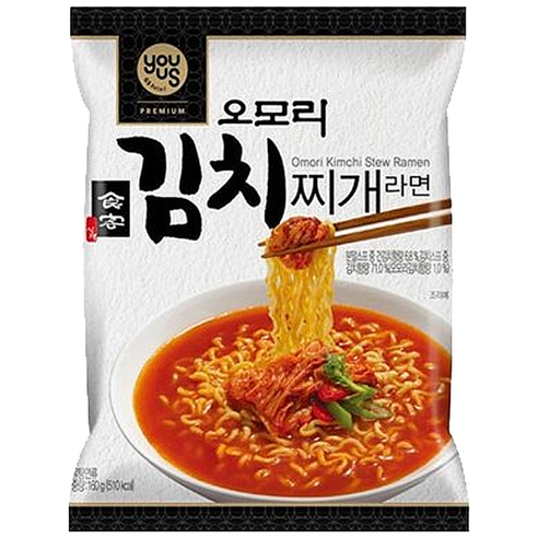 오모리 김치찌개라면 봉지