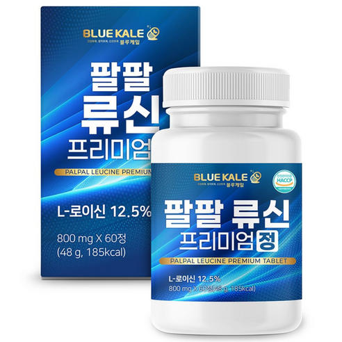 블루케일 류신 단백질 아미노산 루신 프리미엄 정 6000mg 고함량 뉴신