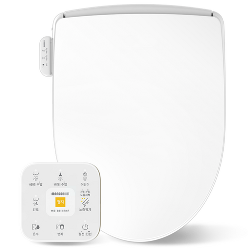 망고 호텔식 리모컨 직수 방수 비데 MB-8811RNF