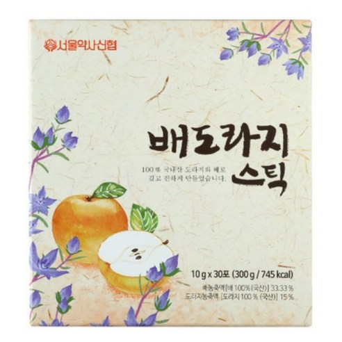 [서울약사신협] 배도라지 스틱