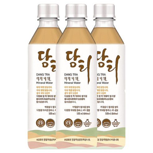 당티 당뇨에좋은차 500ml 당뇨에 좋은 바나듐 함유 음료 미네랄 워터 혈당음료