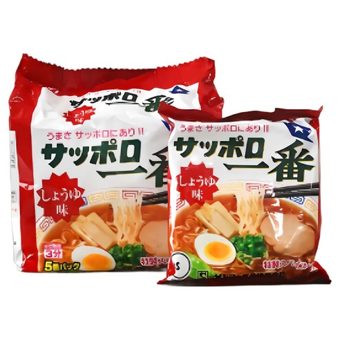 산요 사뽀로 간장 라면 500g x 2개, 2개