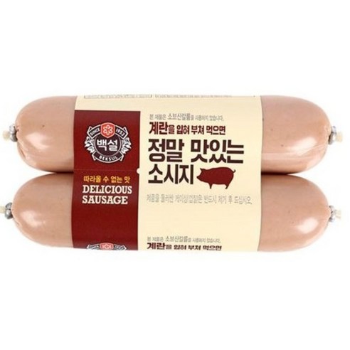 CJ 홈플러스 씨제이 정말맛있는소세지 160g x 5개 종이박스포장