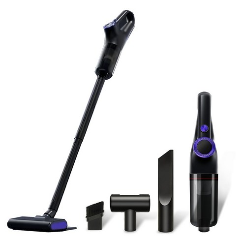Voltmate 무선청소기 대흡력 청소 물결레 2인1 가정용 다용도 핸디형 LED