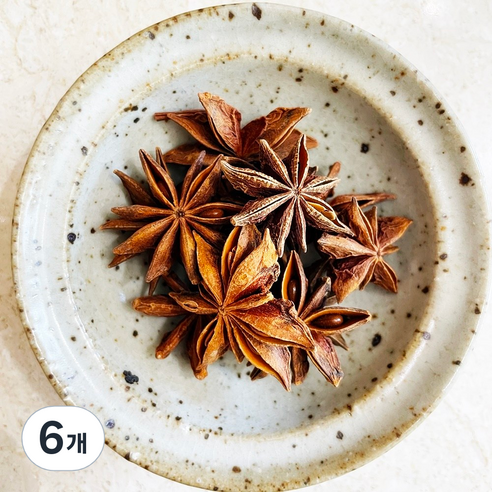 천일한약방 베트남 팔각회향 팔각향 오향, 200g, 6개