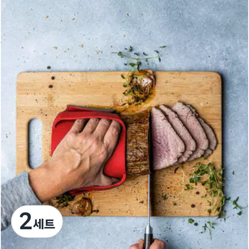 주방장갑 실리콘 냄비 손잡이 오븐 캠핑 다용도 바베큐 집게, 2세트, 블랙