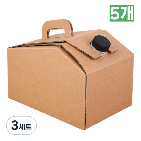 언바운드 2.8L 대용량 커피 투고백 96온스 캐리어 테이크아웃 트래블러백, 3세트, 5개입