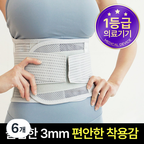 바디랑 의료용 허리보호대, 6개