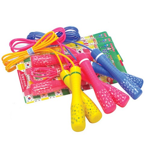 김수열줄넘기 롱키형 어린이용 K-004, 핑크, 1p