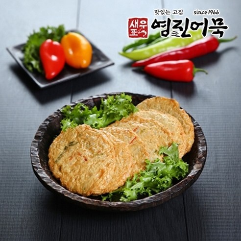 부산영진어묵 수제 고추잡채어묵 매운맛 1봉당 5개입, 175g, 1개