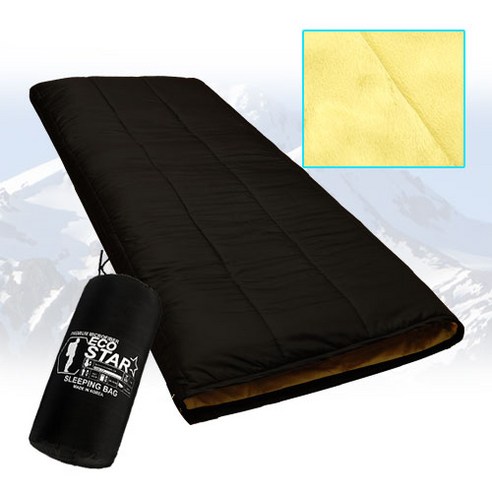 에코스타 극세사 사각침낭, 1개