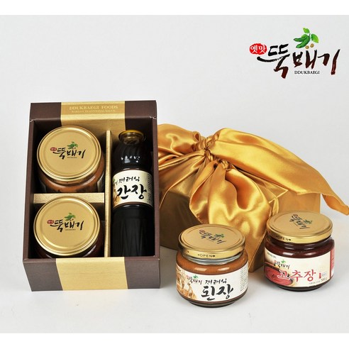 옛맛뚝배기 우리고향 장맛 3종 세트 - 고추장 | 쿠팡