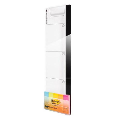 3M 메모보드 모니터용 메모보드 좌측용, 1개 책상메모보드 3M 메모보드 모니터용 메모보드 좌측용, 1개 책상메모보드