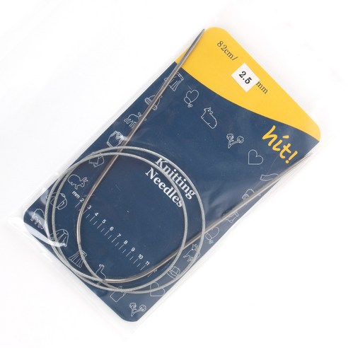 마마니트 고급 히트 스텐줄바늘 바늘, 1개, 4.5 mm