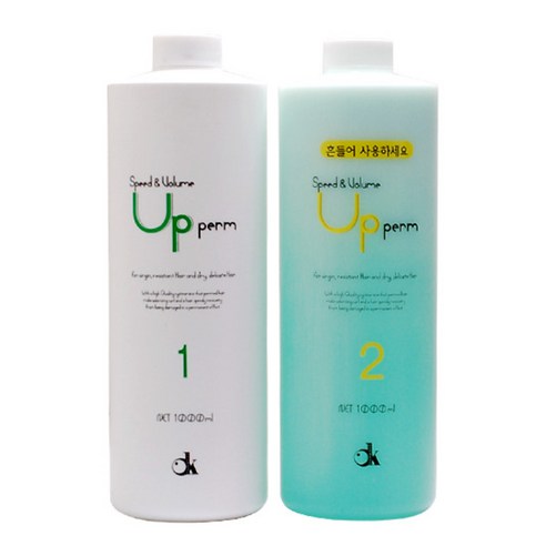 DK 스피드 앤 볼륨업 펌 1 2제 각 1000ml, 1개