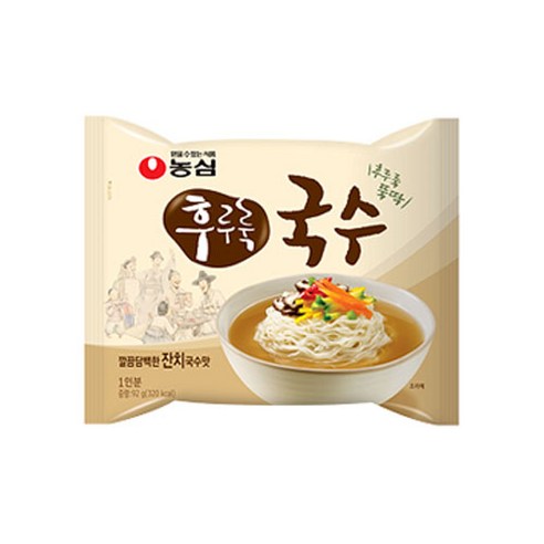 농심 후루룩 국수, 4개