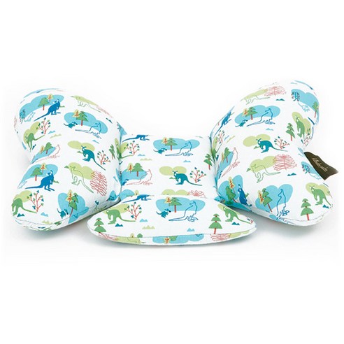 킨더팜 S-Line 목보호쿠션 / 신생아 아기 유아 유모차 카시트 목보호 목쿠션 목베개, 나일블루