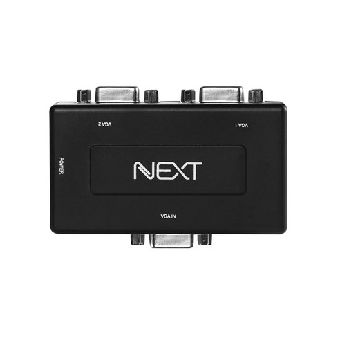 넥스트 1:2 VGA 모니터분배기는 최신 기술과 성능으로 사용자들에게 탁월한 화면 공유를 제공합니다.