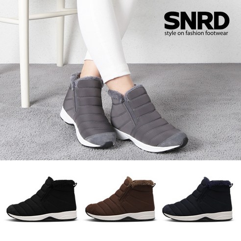SNRD 여성용 패딩 스니커즈 SN163