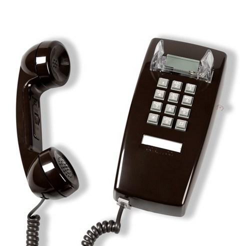 [코텔코] Made in USA 코텔코 빈티지 벽걸이 유선전화기 브라운, 단품 벽걸이전화기 Best Top5